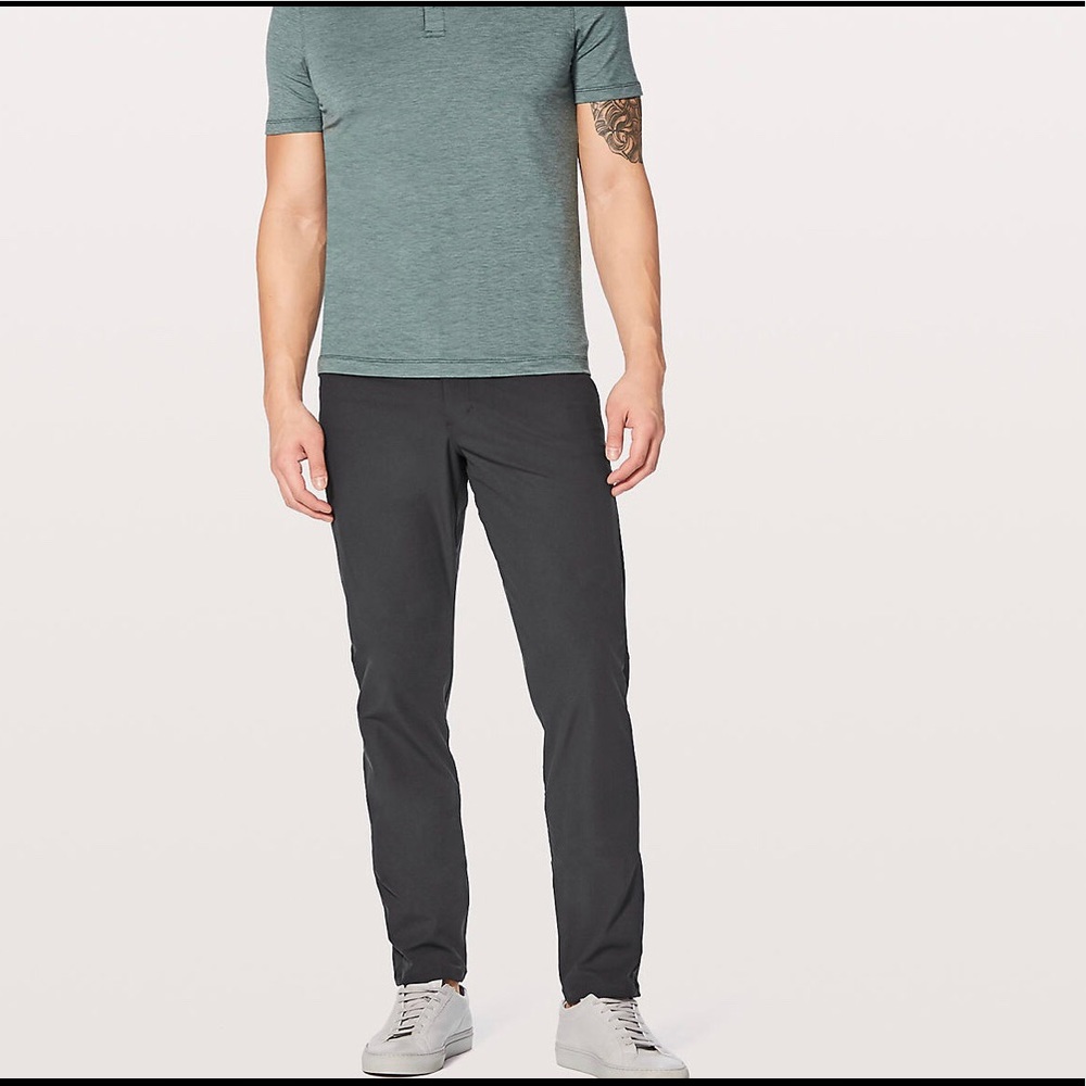 Lululemon ABC Pant Classic in Dark Grey